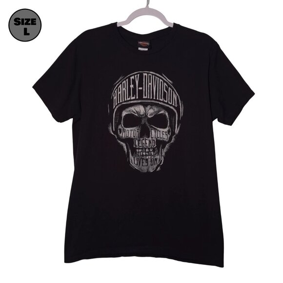 Harley-Davidson Motorcycles Bowling Green Kentucky USED Shirt (L, Black) - Picture 1 of 7
